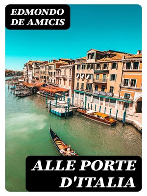 cover image of Alle porte d'Italia